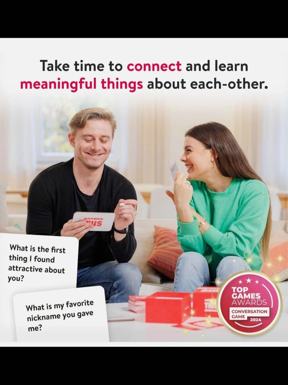 Answer This Couples Party Game NIB #MISC2 - Picture 6 of 9